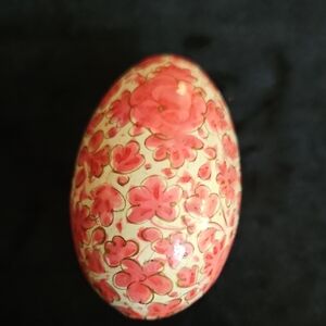 Floral Decorative EASTER Egg